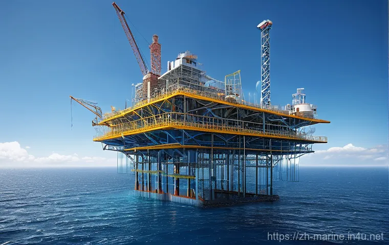 해양에너지 개발 - **Prompt for Wave Energy:**
    "A robust and innovative floating wave energy converter platform bob...